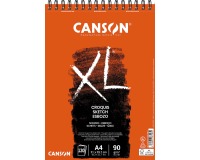Bloc à croquis Canson XL Sketch A4 120 feuilles 90g blanc ivoire