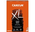 Canson XL Sketch Pad A3 A3 120 sheets 90g ivory white