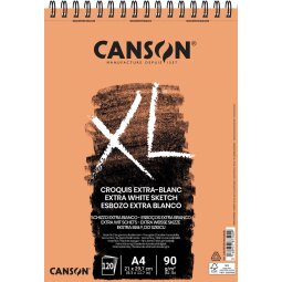 Canson schetsblok XL Extra White ft 21 x 29,7 cm (A4)