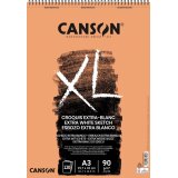 Canson album de croquis XL Extra White ft 29,7 x 42 cm (A3)