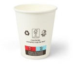 Gobelet en carton, 150 ml, blanc, paquet de 100 pièces