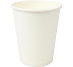 Gobelet en carton, 150 ml, blanc, paquet de 100 pièces