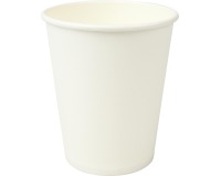 Gobelet en carton, 150 ml, blanc, paquet de 100 pièces