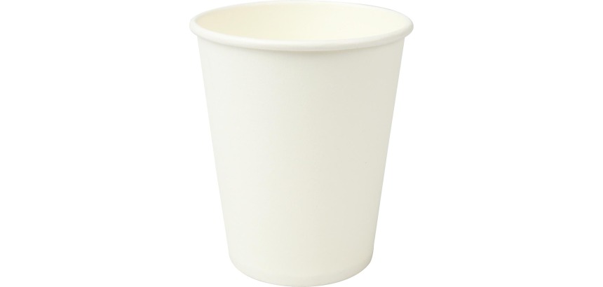 Gobelet en carton, 150 ml, blanc, paquet de 100 pièces