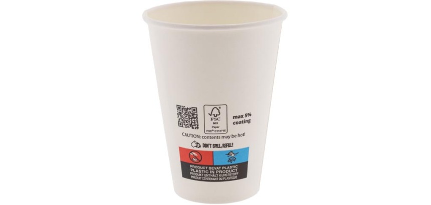 Becher 5% IEZZY 180ml Karton 100 Stück weiß