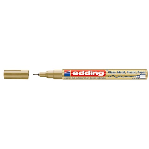 Edding glanslakmarker e-780 CR goud