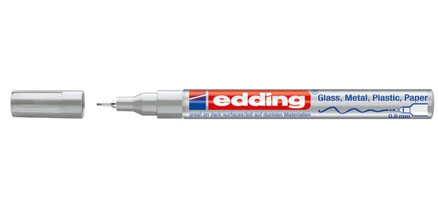 Edding marqueur peinture e-780 CR argent