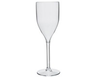 Tritan champagneglas Venus, uit kunststof, set van 6 stuks