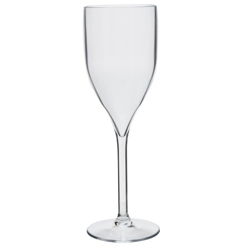 Tritan champagneglas Venus, uit kunststof, set van 6 stuks