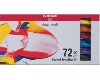 Amsterdam peinture acylique tube de 20 ml, boîte de 72 pièces