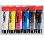 Amsterdam peinture acylique tube de 20 ml, étui de 6 pièces, primaire
