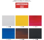 Amsterdam peinture acylique tube de 20 ml, étui de 6 pièces, primaire