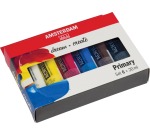 Amsterdam peinture acylique tube de 20 ml, étui de 6 pièces, primaire
