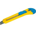 OFFICE products cutter de bureau, 18 mm, bleu-jaune