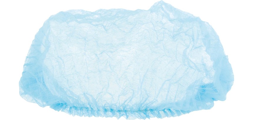 Haarnetje, blauw, doos van 1.000 stuks