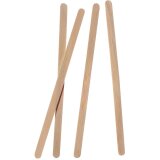 Spatules en bois, sans éclats, 140 mm, paquet de 1000 pièces