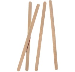 Spatules en bois, sans éclats, 140 mm, paquet de 1000 pièces