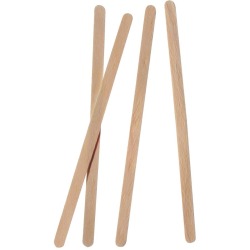 Spatules en bois, sans éclats, 140 mm, paquet de 1000 pièces