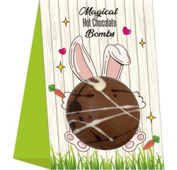 Choc & Presents choco bomb Magic Hot Chocolate avec mini lards, 45 gram