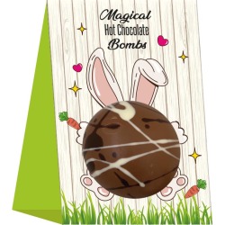 Choc & Presents chocobomb Magic Hot Chocolate met minispekjes, 45 gram