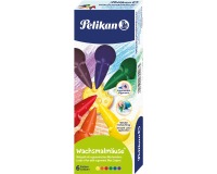 Pelikan waskrijtjes in muisvorm, assorti, doos van 6 stuks