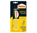 Pattex colle de contact Transparent, tube de 125 g, sous blister