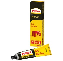 Pattex contactlijm Tix-Gel, tube van 125 g, op blister