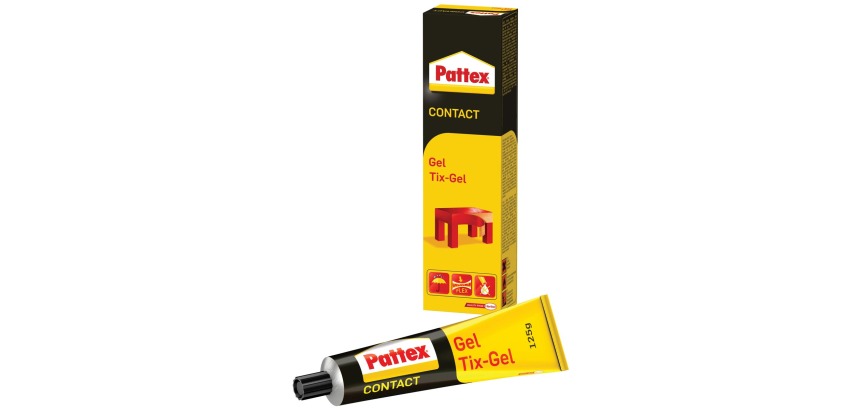 Pattex Kontaktkleber Tix-Gel, 125 g Tube, im Blisterpack