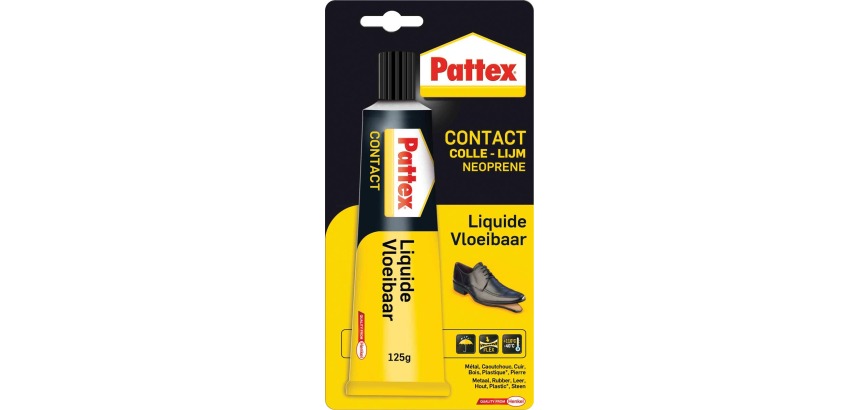Pattex contact adhesive Liquid, 125 g tube, in blister pack