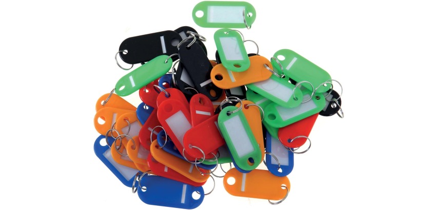 Pavo Porte-clés, couleurs assorties, paquet de 20 pièces