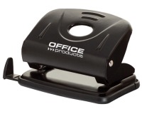 OFFICE Produkte Locher, 25 Blatt, aus Metall, schwarz