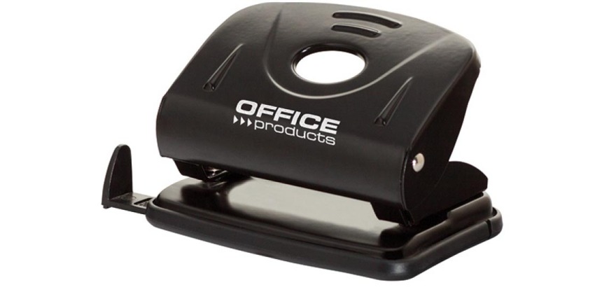 OFFICE products perforator, 25 blad, in metaal, zwart