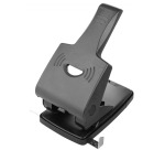 OFFICE Produkte Papierlocher, 65 Blatt, aus Metall, schwarz