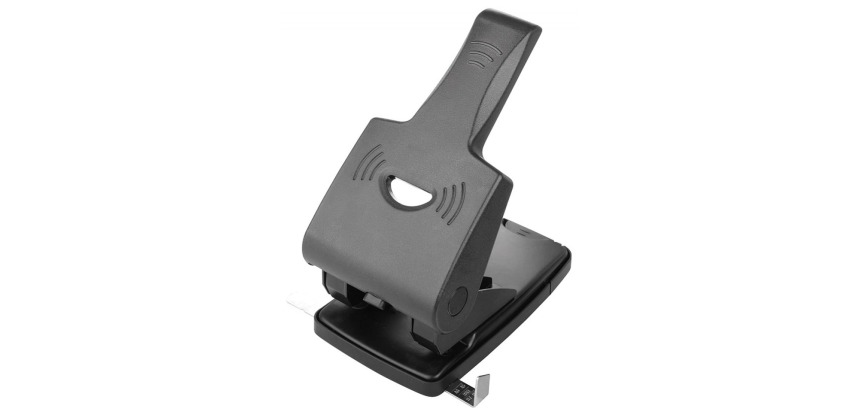OFFICE products perforator, 65 blad, in metaal, zwart