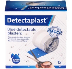 Pansement Waterproof bleu Detectaplast 6cmx5m