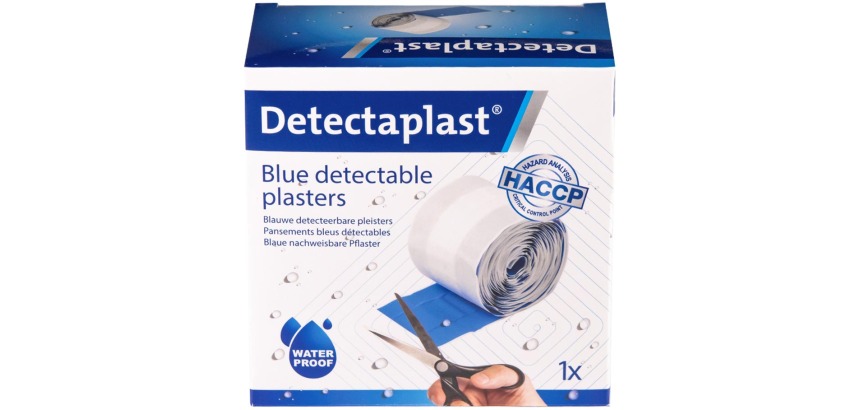 Pansement Waterproof bleu Detectaplast 6cmx5m