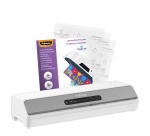 Fellowes machine à plastifier Amaris pour ft A3 + Bonus Pack de 100 pochettes (ft A4, 80 microns)
