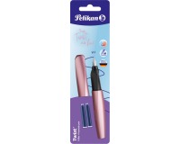 Pelikan Twist vulpen, op blister, roze (Girly Rose)