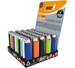 BIC Maxi briquet à pierre, présentoir de 50 pièces
