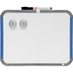 Nobo Slimline tableau blanc magnétique mini, acier, ft 22 x 28 cm