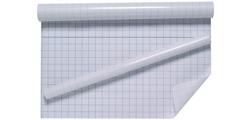 Plastic self-adhesive peacock, ft 10 m x 45 cm, transparent