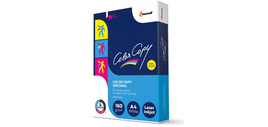 Papier laser Color Copy A4 160g blanc 250 feuilles