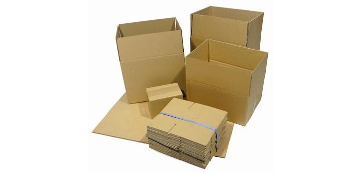 Shipping box, single wall, 3 mm, brown, dimensions 150 x 110 x 110 mm
