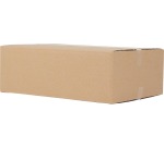 Boîte d'expédition, cannelure simple, 3 mm, brun, ft 305 x 220 x 100 mm