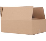 Boîte d'expédition, cannelure simple, 3 mm, brun, ft 305 x 220 x 100 mm