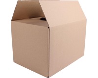 Shipping box, corrugated, brown, 305 x 220 x 200 mm
