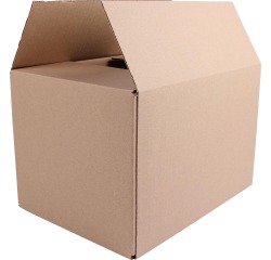 Boîte d'expédition, cannelure, brun, ft 305 x 220 x 200 mm