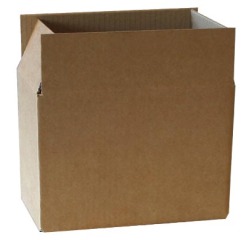 Boîte d'expédition, cannelure simple, brun, ft 300 x 160 x 150 mm