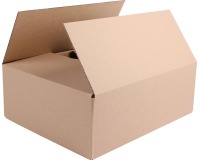 Boîte d'expédition, cannelure, brun, ft 340 x 280 x 120 mm