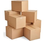 Shipping box, single corrugation, 3 mm, brown, size 340 x 280 x 60 mm